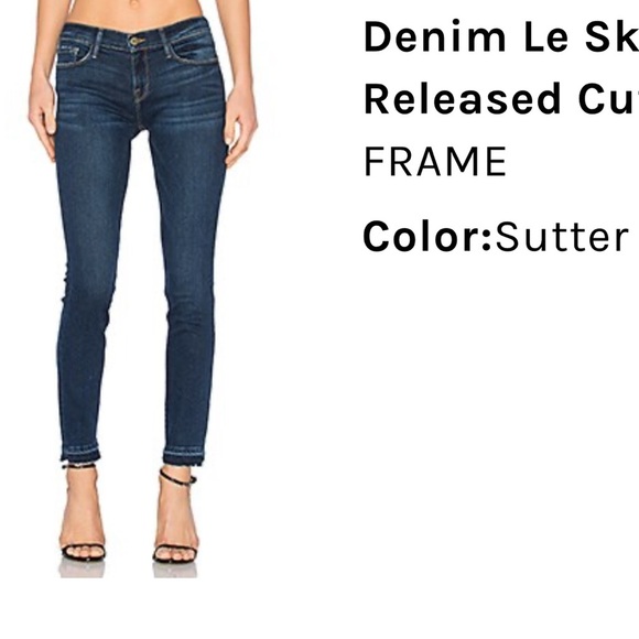 Frame Le Skinny De Jeanne Sutter - Picture 1 of 11